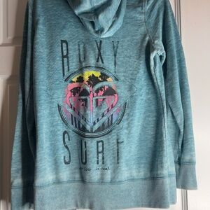 ladies XL Roxy zip up hoodie